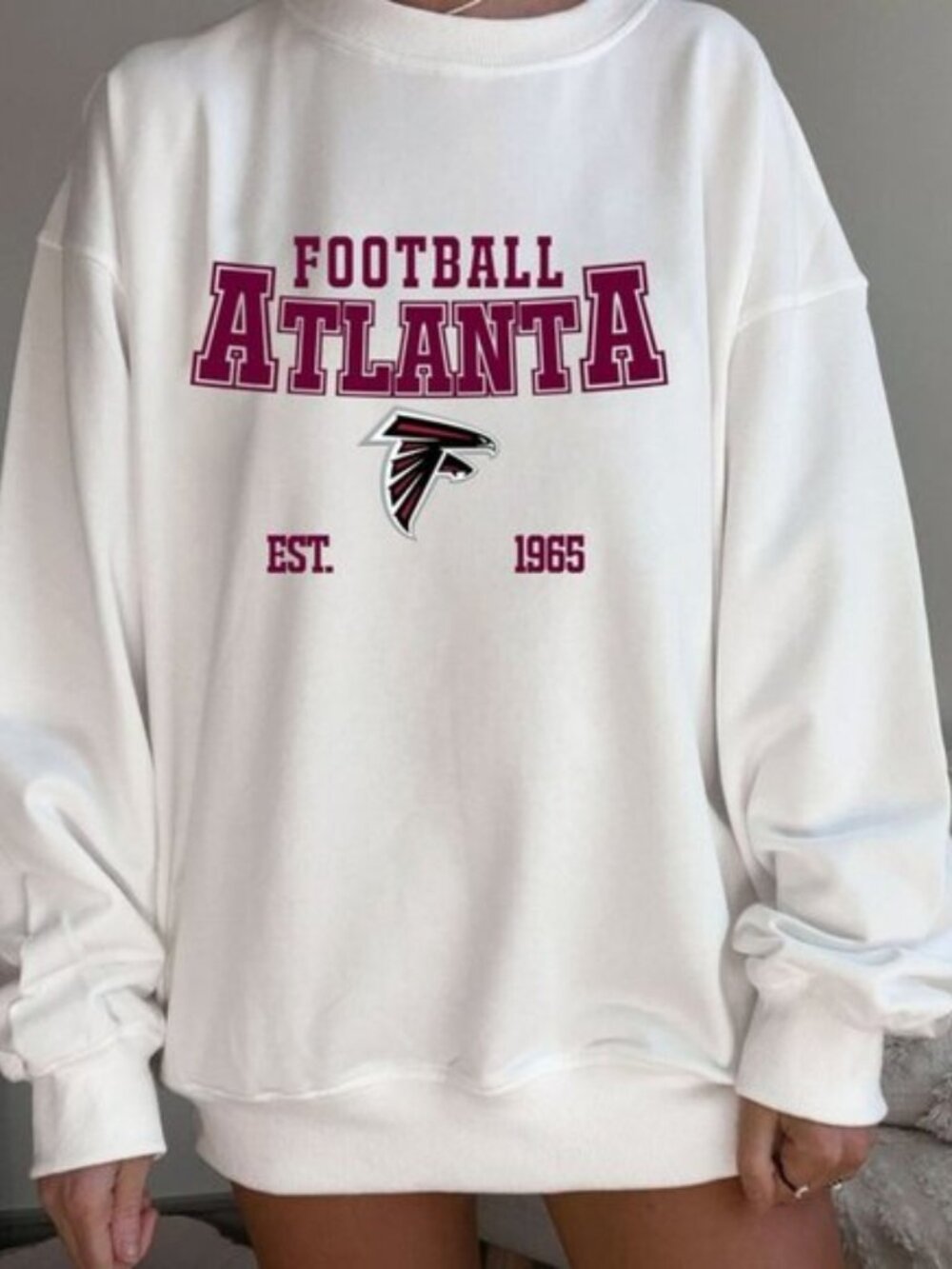 Atlanta falcons 1965 Vintage Sweatshirt, American Football Shirt, College tee.